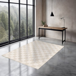 Chequered Indoor / Outdoor Area Rug