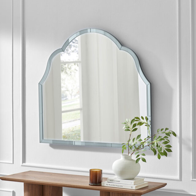 Weippe Glass Arch Mirror