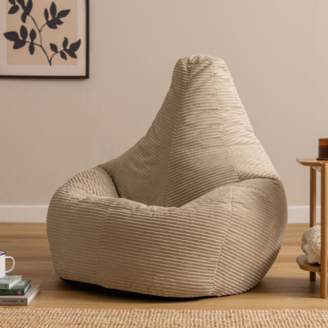 Dalton Corduroy XL Recliner Bean Bag