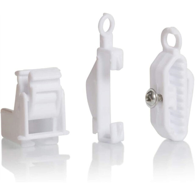 5M BENDABLE CURTAIN TRACK FOR STRAIGHT & BAY WINDOW RAIL Top Or Face Fix All Fixings