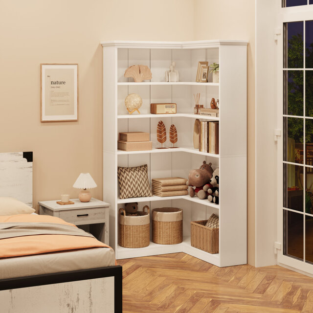 Saaskia Corner Bookcase