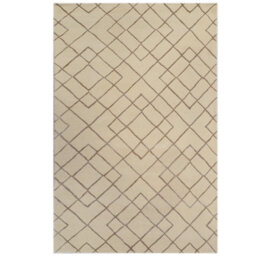 Highway Tufted Wool Cream Rug
