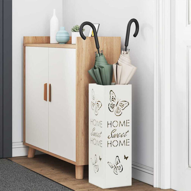 Umbrella Stand 15.5 X 15.5 X 49 Cm Steel