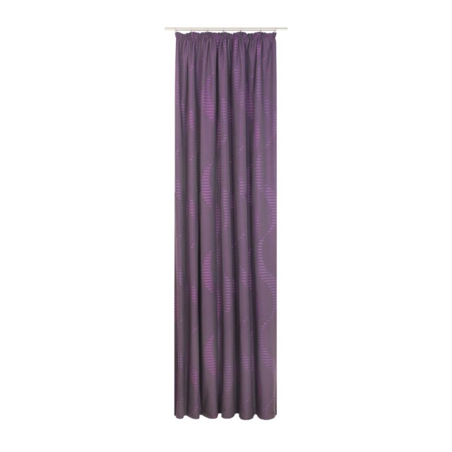 Pearson Pencil Pleat, Single Curtain, opaque