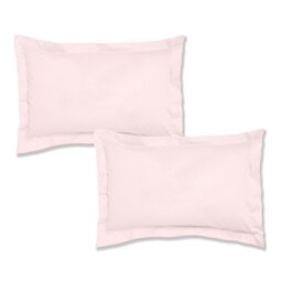 200 Thread Count 100% Cotton Standard Pillowcase Pair