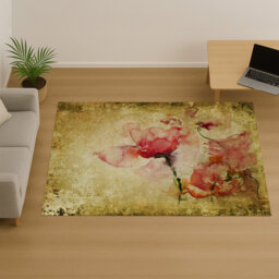 Floral Area Rug
