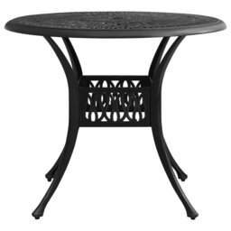 Dungannon Round Metal Outdoor Dining Table , cm W cm D
