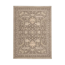 Maestro Stone Machine Woven Grey Area Rug