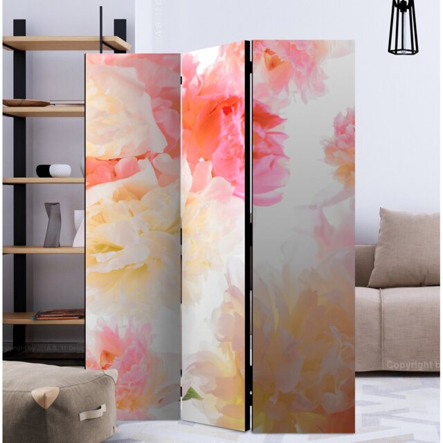 Laren 172cm H Solid Wood Folding Room Divider