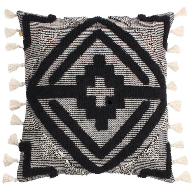 Kalai Geometric Scatter Cushion Cushion with Filling
