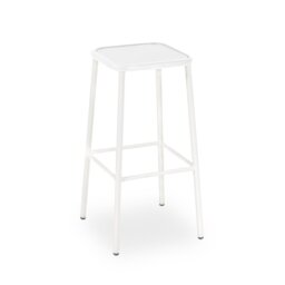 Shel Steel Outdoor Stool