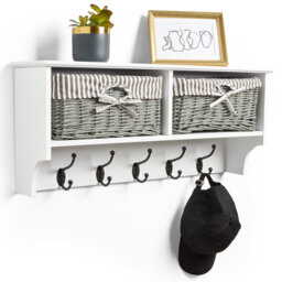 Cape Canaveral Wall 5 - Hook Wall Mounted Coat Rack