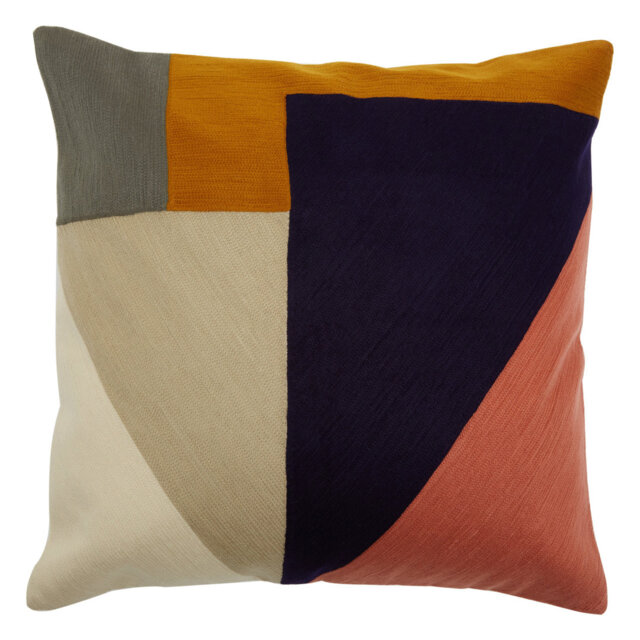 Bosie Ozella Abstract Square Scatter Cushion with Filling