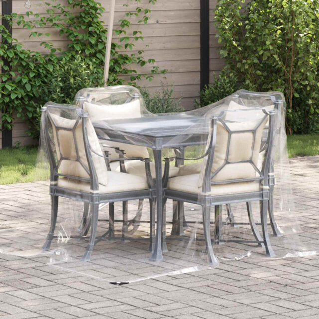 Tarpaulin With Eyelets Transparent Polyethylene Gardening Cover Outdoor