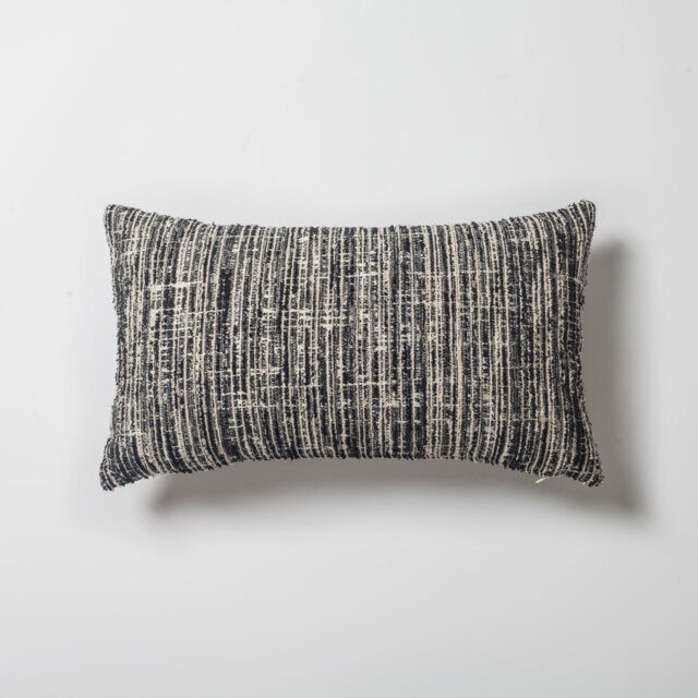 Collision Abstract Rectangular Cushion