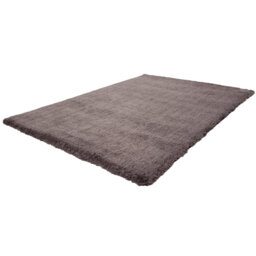 Mia Handmade Shag Light Brown Rug