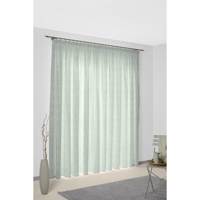 Aberdene Room Darkening Curtains Single Panel
