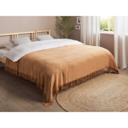 YERBENT Cotton No Pattern Bedspread
