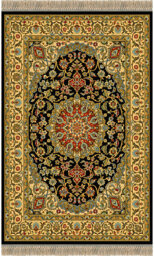 Agra Wool Blue Rug