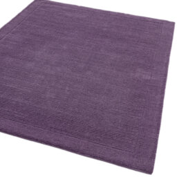 Acuna Hand Tufted Wool Purple Rug