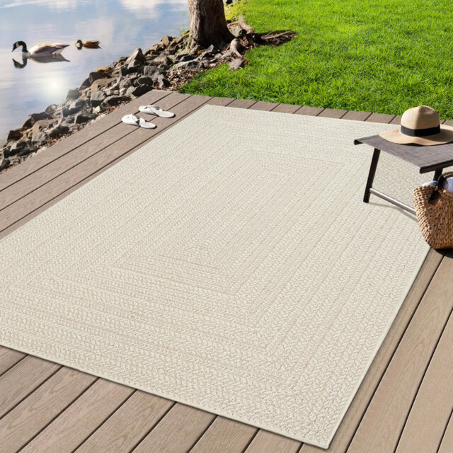 Alyrica Jute-Look Indoor / Outdoor Area Rug