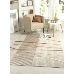 Lochlen Beige/White Rug