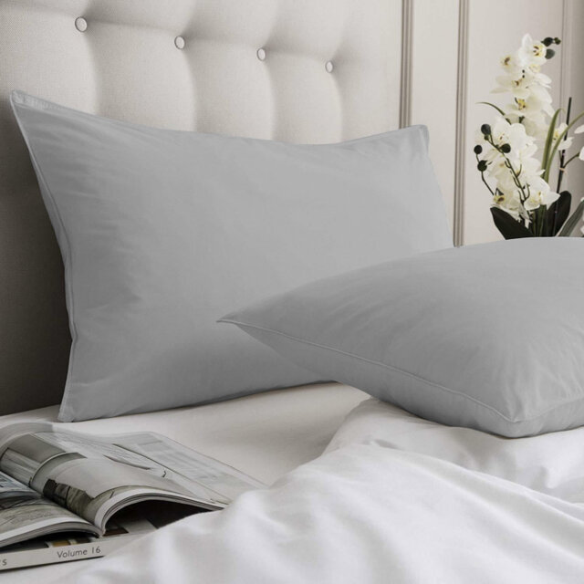Super Soft Microfiber Housewife Pillowcase Set Of 2, Easy-Care Bedding