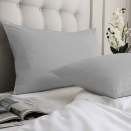 Super Soft Microfiber Housewife Pillowcase Set Of 2, Easy-Care Bedding