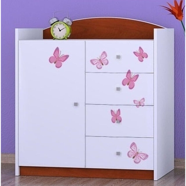 Nicoletti Kids 4 - Drawer Combo Dresser