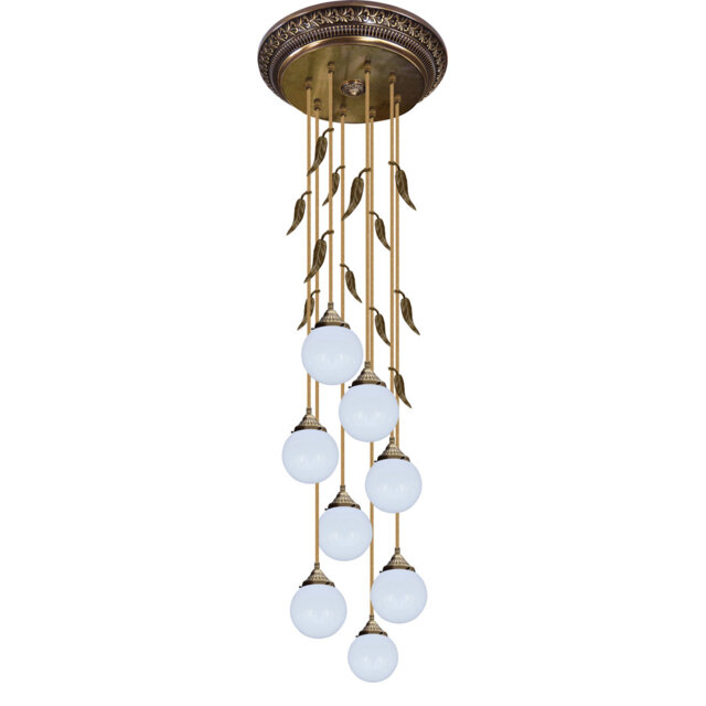 Fortin 8 - Light Candle Style LED Chandelier