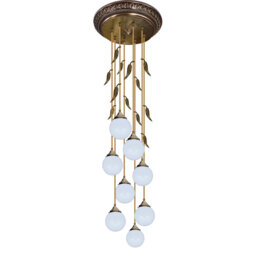 Fortin 8 - Light Candle Style LED Chandelier