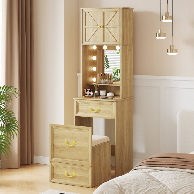Dressing Table with Mirror