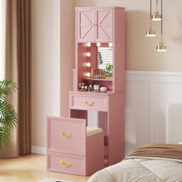 Dressing Table with Mirror