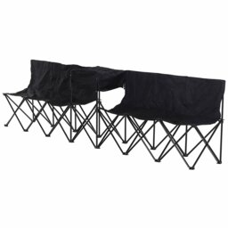 Zemple 6 Seat Folding Sports Bench Football Subs Bench