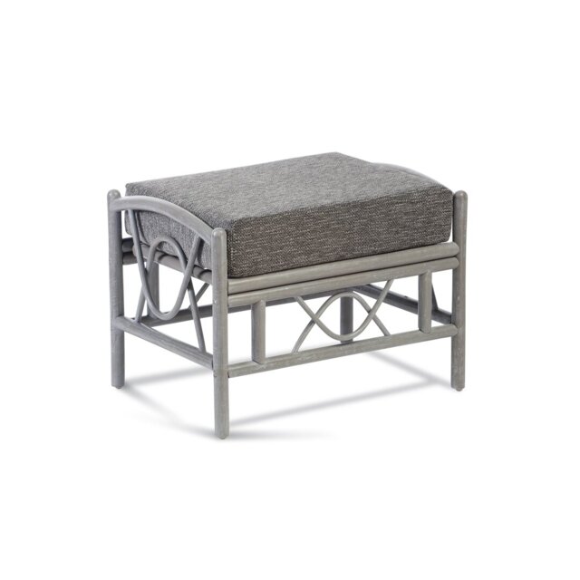 Rondelle 64cm Wide Rectangle No Pattern Footstool Ottoman