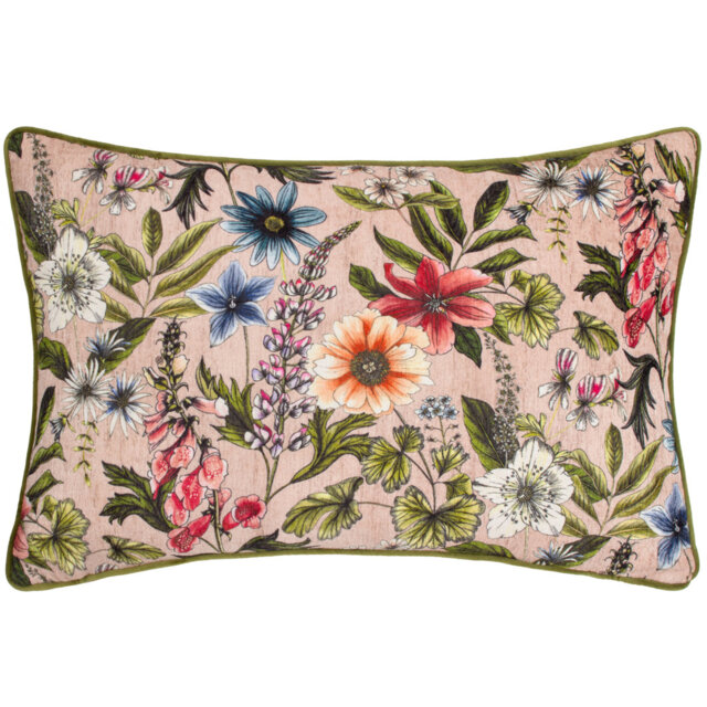 Aneysha Floral Rectangular Lumbar Cushion