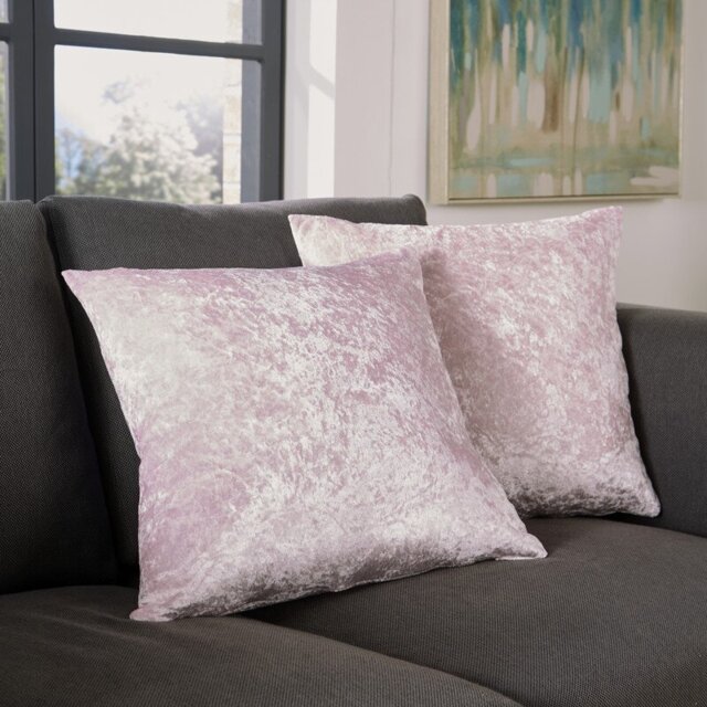 Danielburnham Home Velvet Cushion Cover - Reversible Pillow Protector for Sofa, Bed, & Decorative Throw - 18x18 Inch