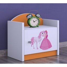 Pollitt Princess with Horse Bedside Table