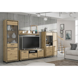 "Crespin Unfinished Entertainment Centre for TVs up to 88"""