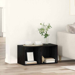 TV Cabinet 2 Pcs 37 X 35 X 37 Cm Engineered Wood