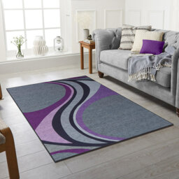 Ferncliff Violet Area Rug