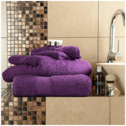 Miami Egyptian Cotton 700 GSM Bathroom Towel Set, Ultra Soft, Plush & Highly Absorbent Hand Towels, Bath Towels & Bath Sheets