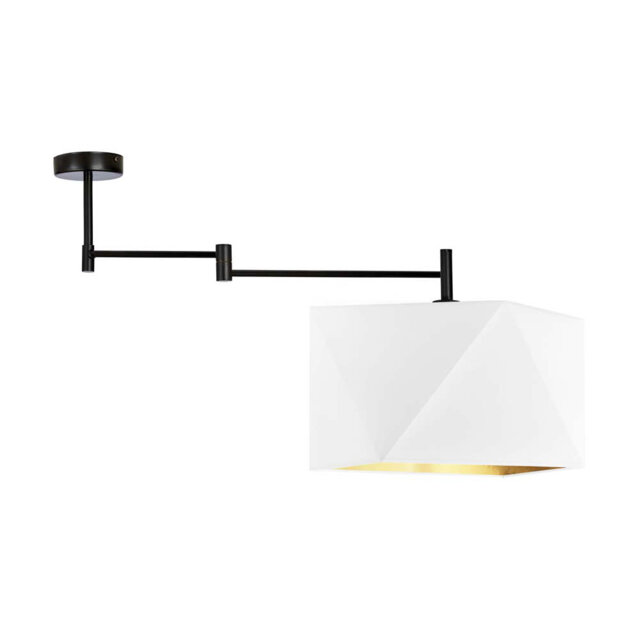 Adish Fabric Semi Flush Mount