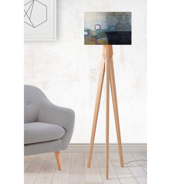 21cm H Linen Drum Lamp Shade ( Uno )