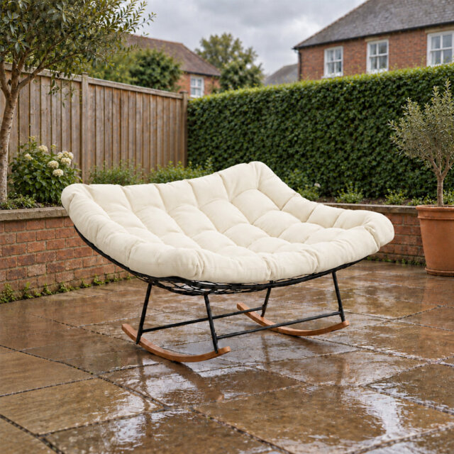 Outdoor Double Rocking Chair Patio Rocker Chair