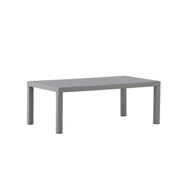 Eurijah Rectangular Glass Outdoor Coffee Table - 110 cm W 70 cm D