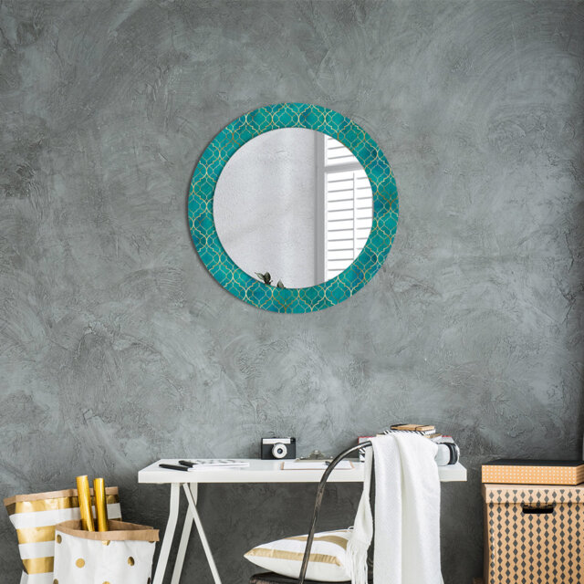 Huldar Glass Flat Wall Mirror
