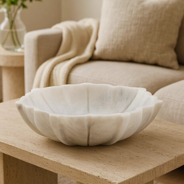 Zoro Marble Decorative Bowl