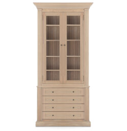 Earnistine 609.6cm H x 254cm W Library Bookcase