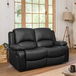 Manuela 2 Seater Faux Leather Reclining Sofa